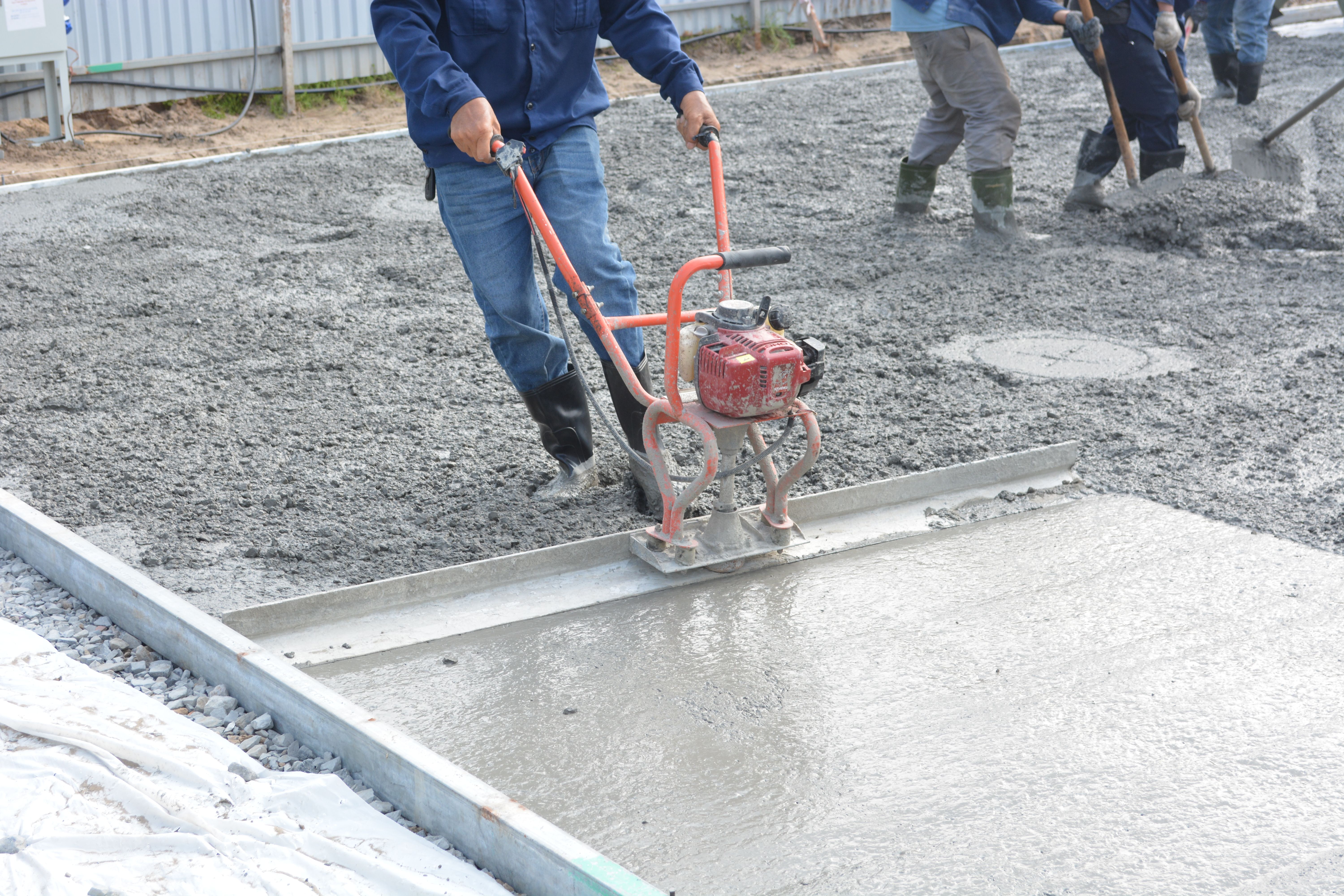 Brentwood Slab Pour — Foundation & Slab